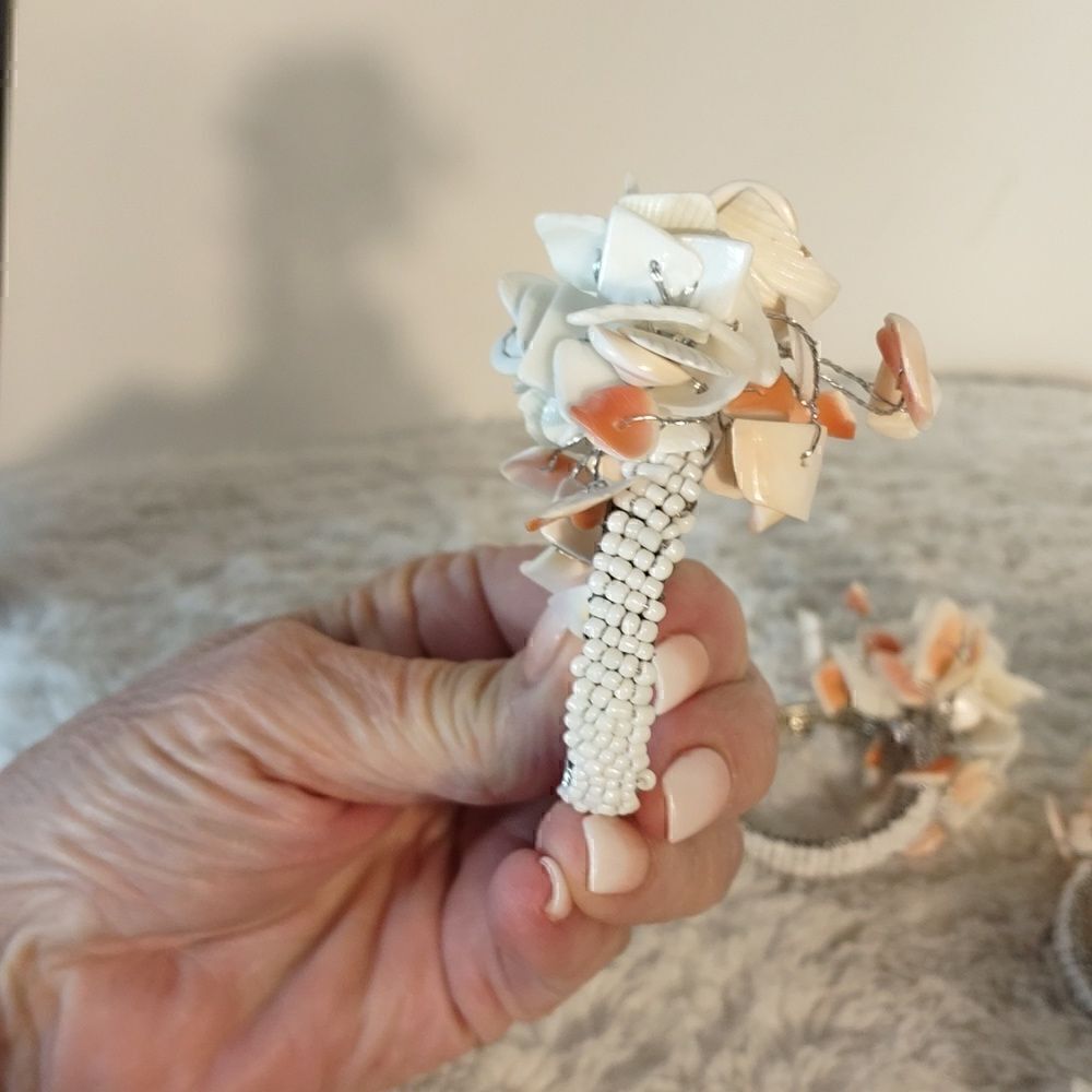 Sea Shell Napkin Rings Set of 4 - Picture 2 of 5